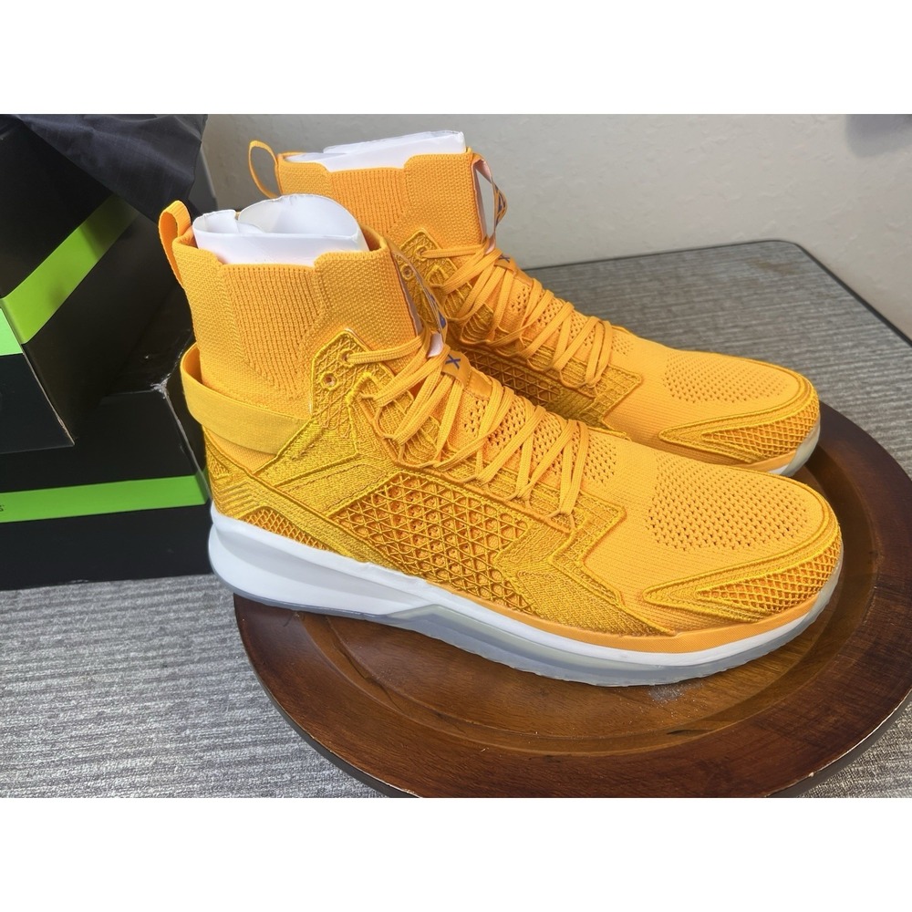 APL Concept X Basketball Shoes Mens 14 Mango Ultraviolet Carbon Fiber - Picture 5 of 8